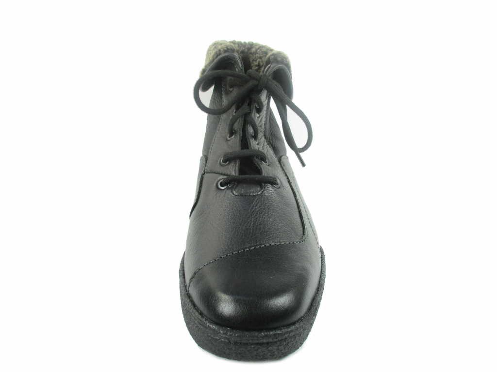 SOLIDUS Schnür-Stiefeletten schwarz Hedda