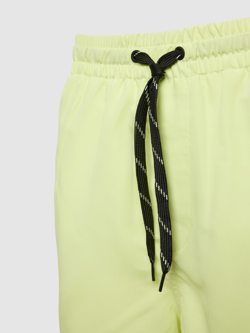 Badehose mit elastischem Bund Modell 'TED' in hellgelb
