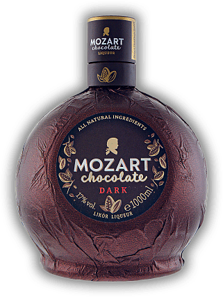 Mozart Dark Chocolate 1,0 Liter Mozart Dark Chocolate 1,0 Liter Vom Spezialisten für Schokoladen Spirituosen eine herrliche dunkle Likör-Komposition. 1	 Liter - Vol 17%