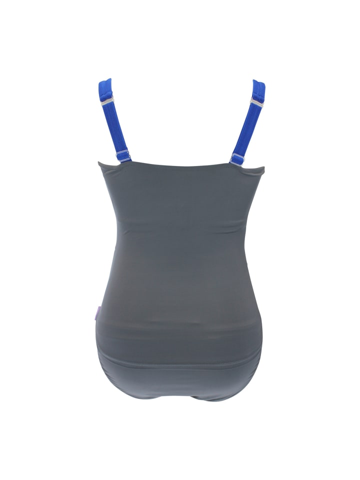petit amour Umstandsbademode ALENA F/G-Cup Grau-Blau günstig kaufen S Cup F-G