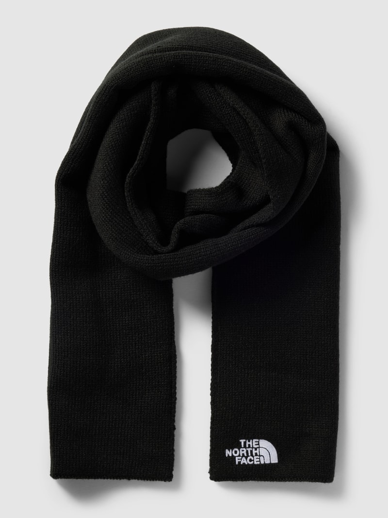 Schal in unifarbenem Design Modell 'NORM' in schwarz