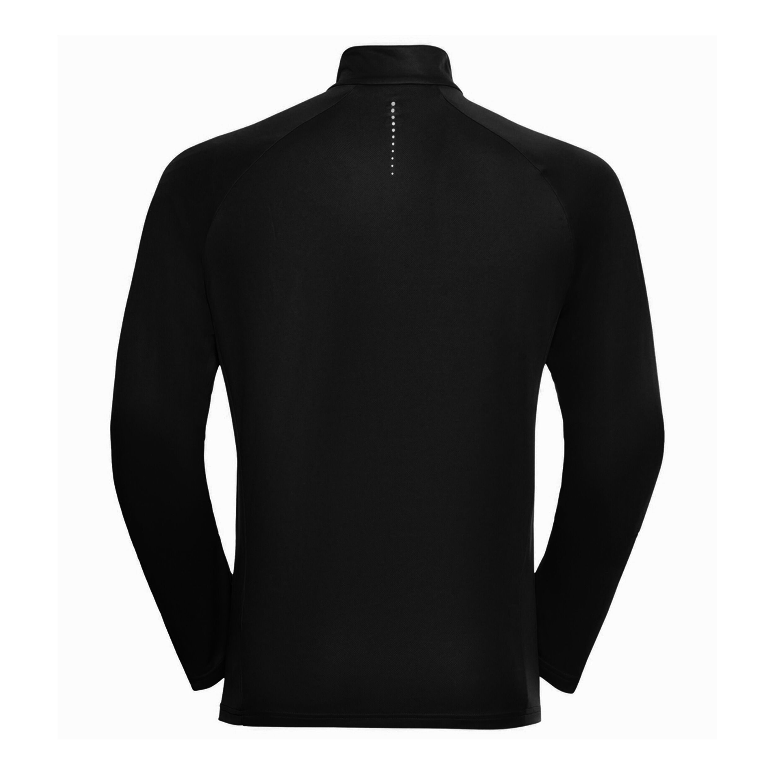 Essential Half-Zip Midlayer Longsleeve Herren - Schwarz