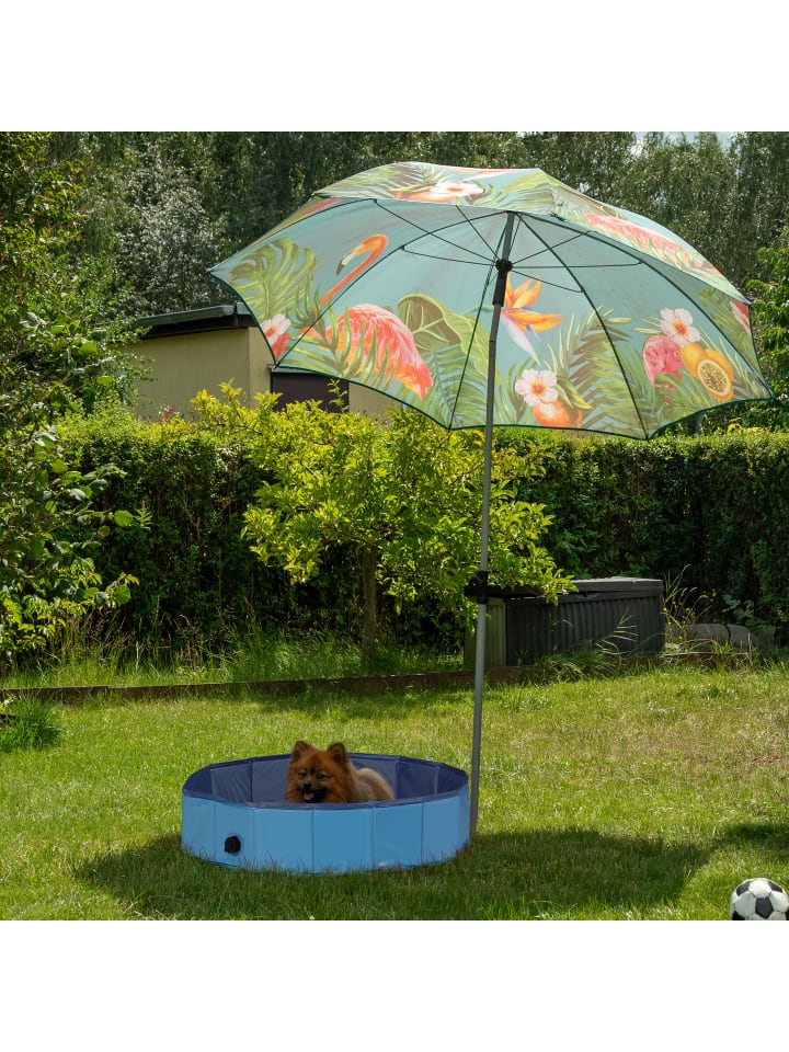 relaxdays Hundepool in Blau - (H)20 x Ø 80 cm günstig kaufen onesize