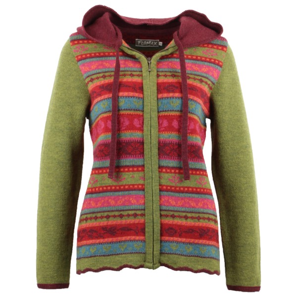 Flomax - Women's Kapuzen Jacke Jolanda - Wolljacke