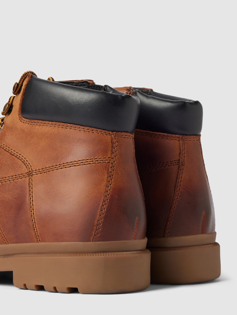 Schnürboots mit Schnürverschluss Modell 'ANDALO' in camel