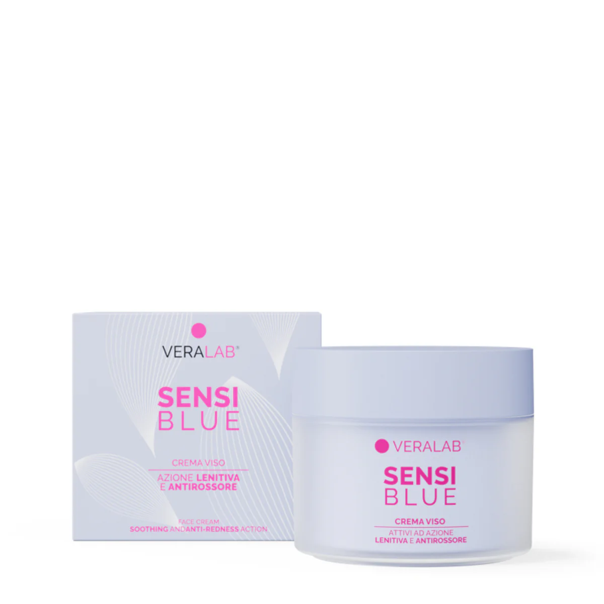 Sensiblue ansiktskremer - Beroligende dagkrem, lindrende 24-timers behandling