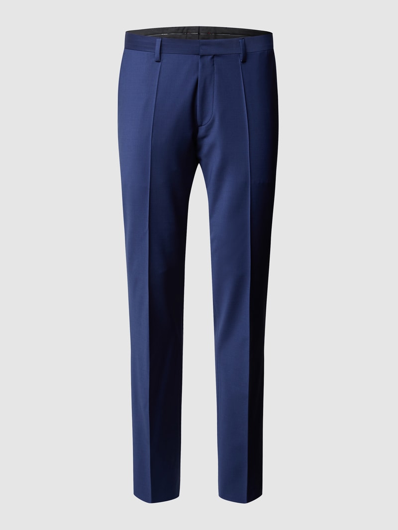 Anzughose mit Stretch-Anteil in royalblau