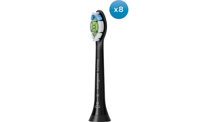PHILIPS Sonicare Zahnbürstenköpfe W2 Optimal White Schwarz
