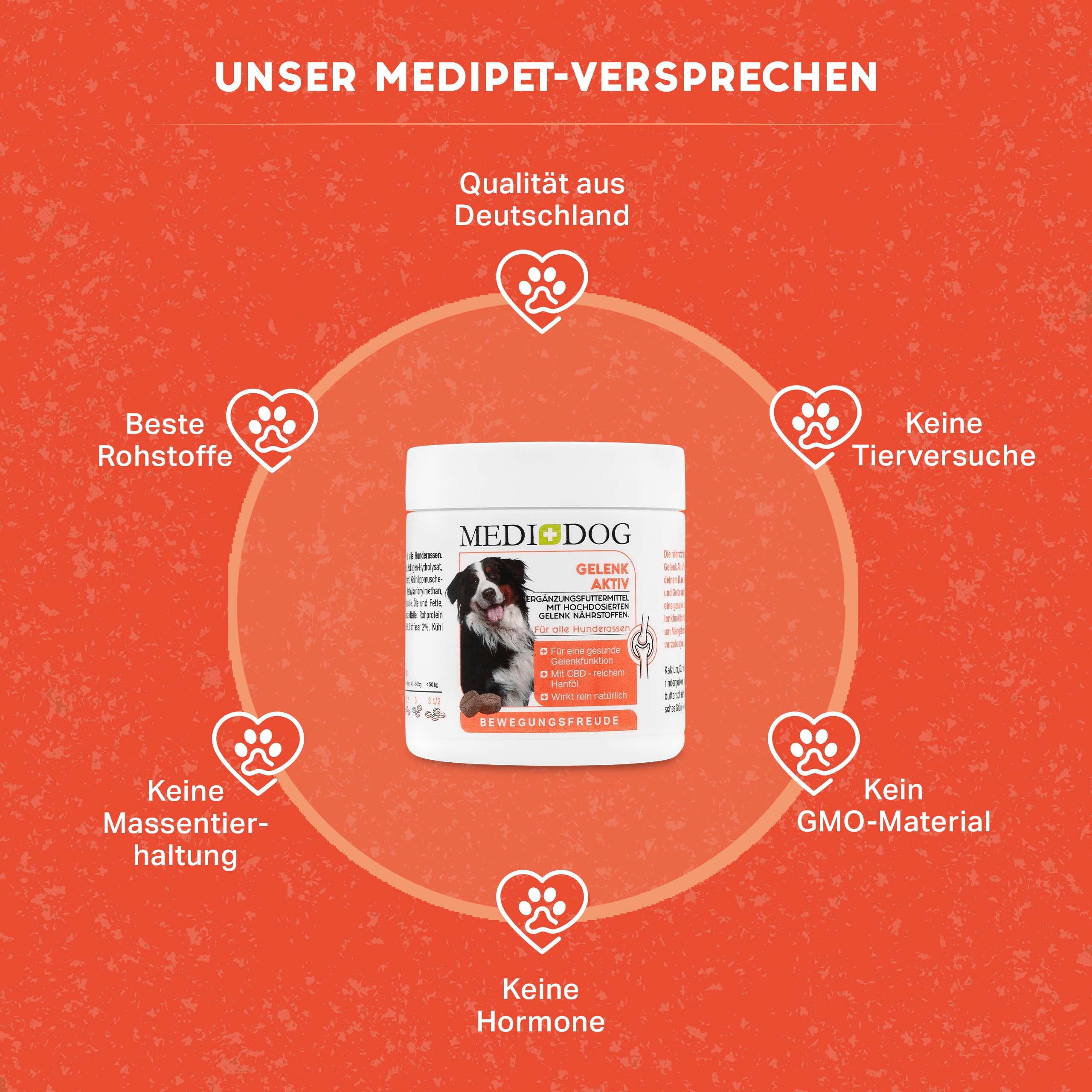 MediDog Ergänzungsfutter & Aufzucht MediDog Gelenk Aktiv Tabletten