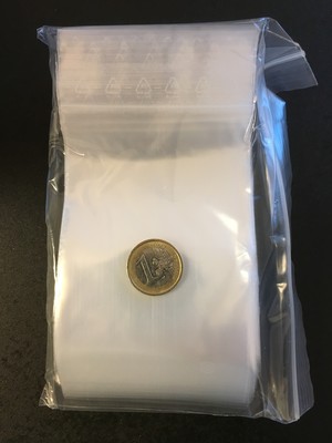 Zip-Beutel 80x120mm (100 Stk.)