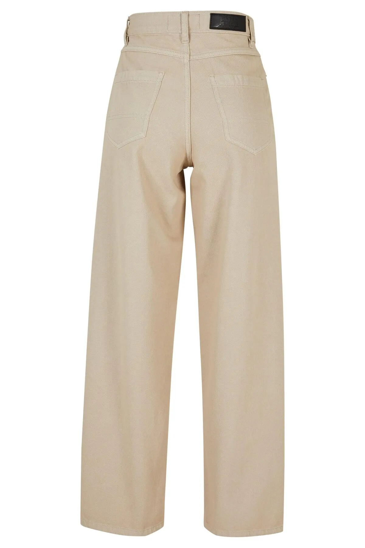 Urban Classics  Damen Denim-Hose im 90er-Jahre-Stil mit hoher Taille und weitem Bein