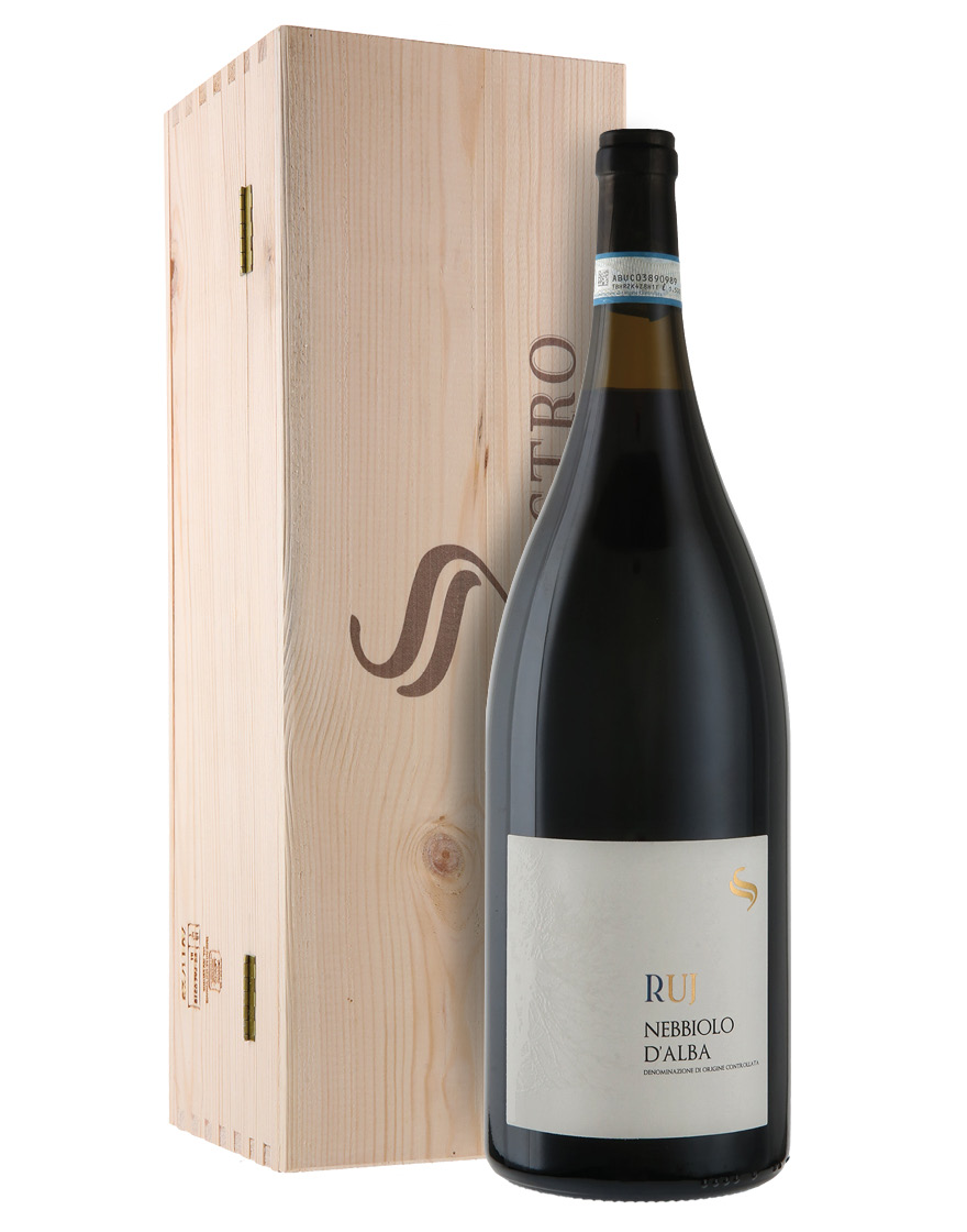 Nebbiolo d'Alba DOC Ruj 2020 San Silvestro Magnum 1,5 ℓ, Caisse bois