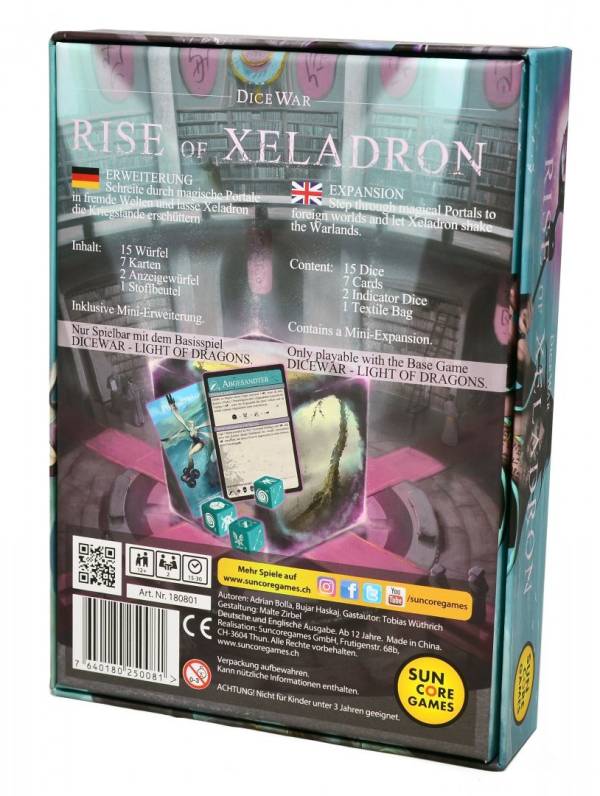 DiceWar - Rise of Xeladron (Erw.) (deutsch/engl.)