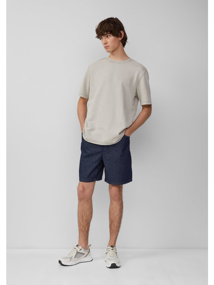 QS Jeans-Hose Jeans-Bermuda keine Beinlänge in Blau günstig kaufen