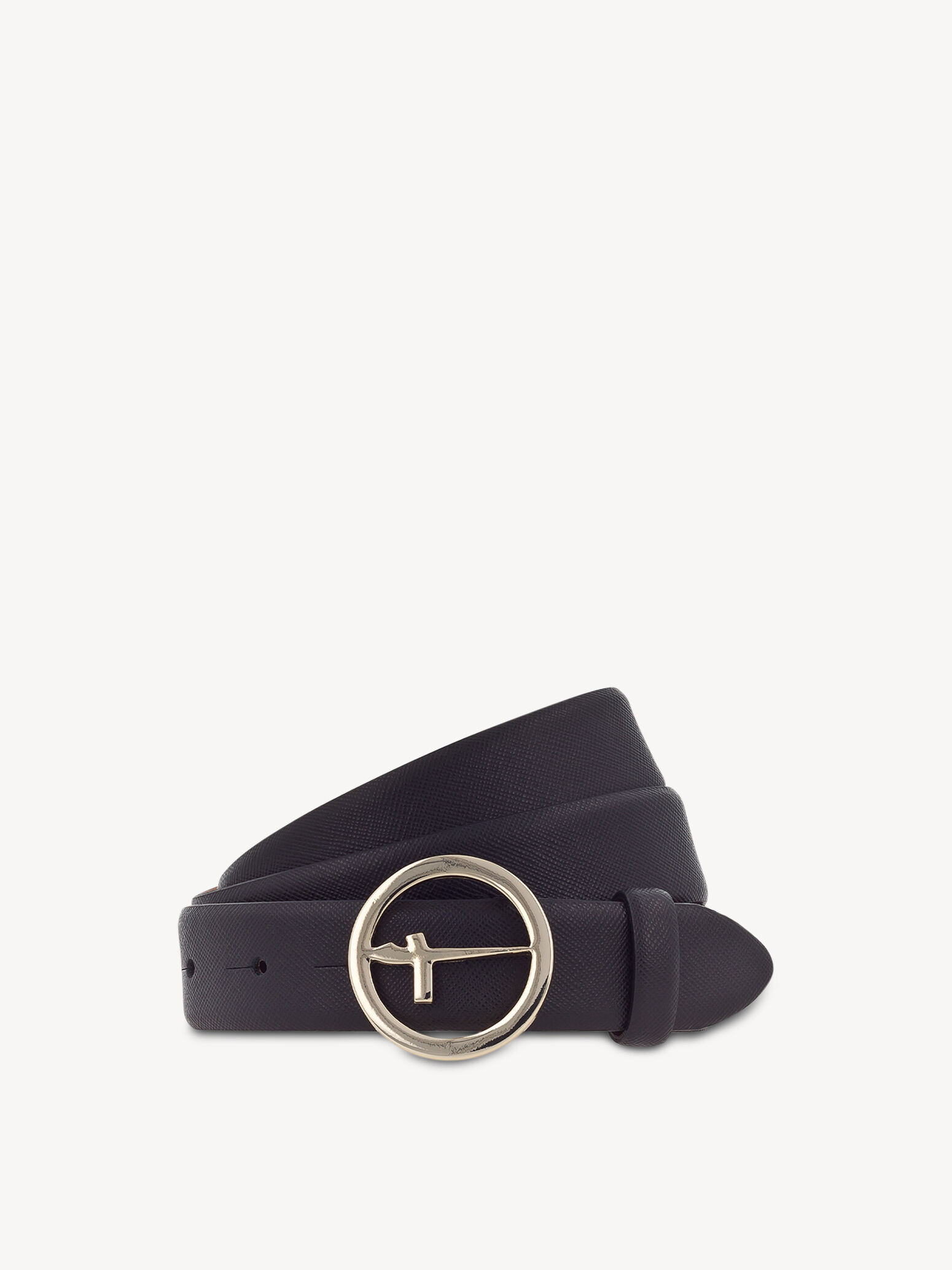 Ceinture en cuir - noir