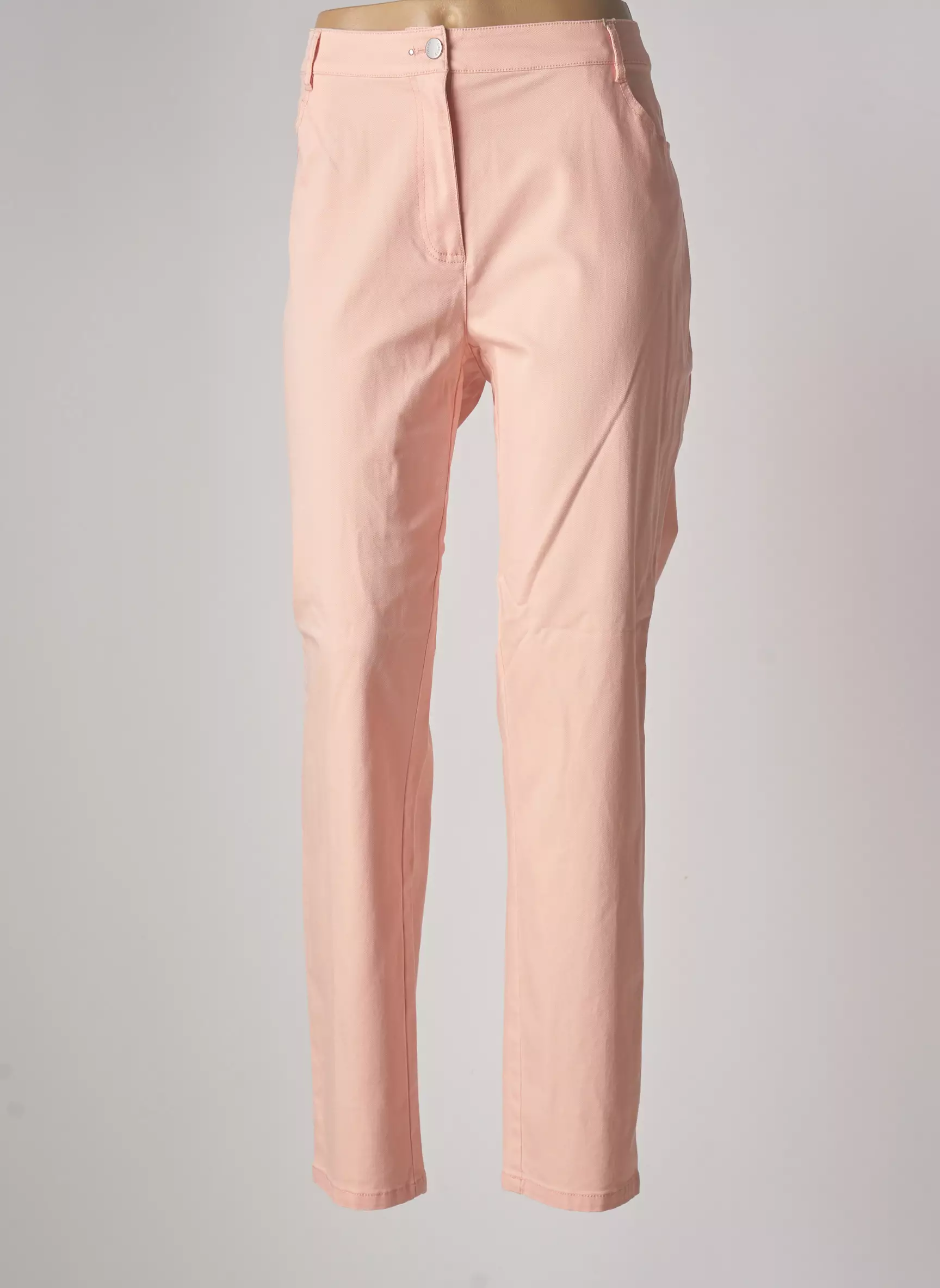 Diane Laury Pantalons Slim Femme couleur rose