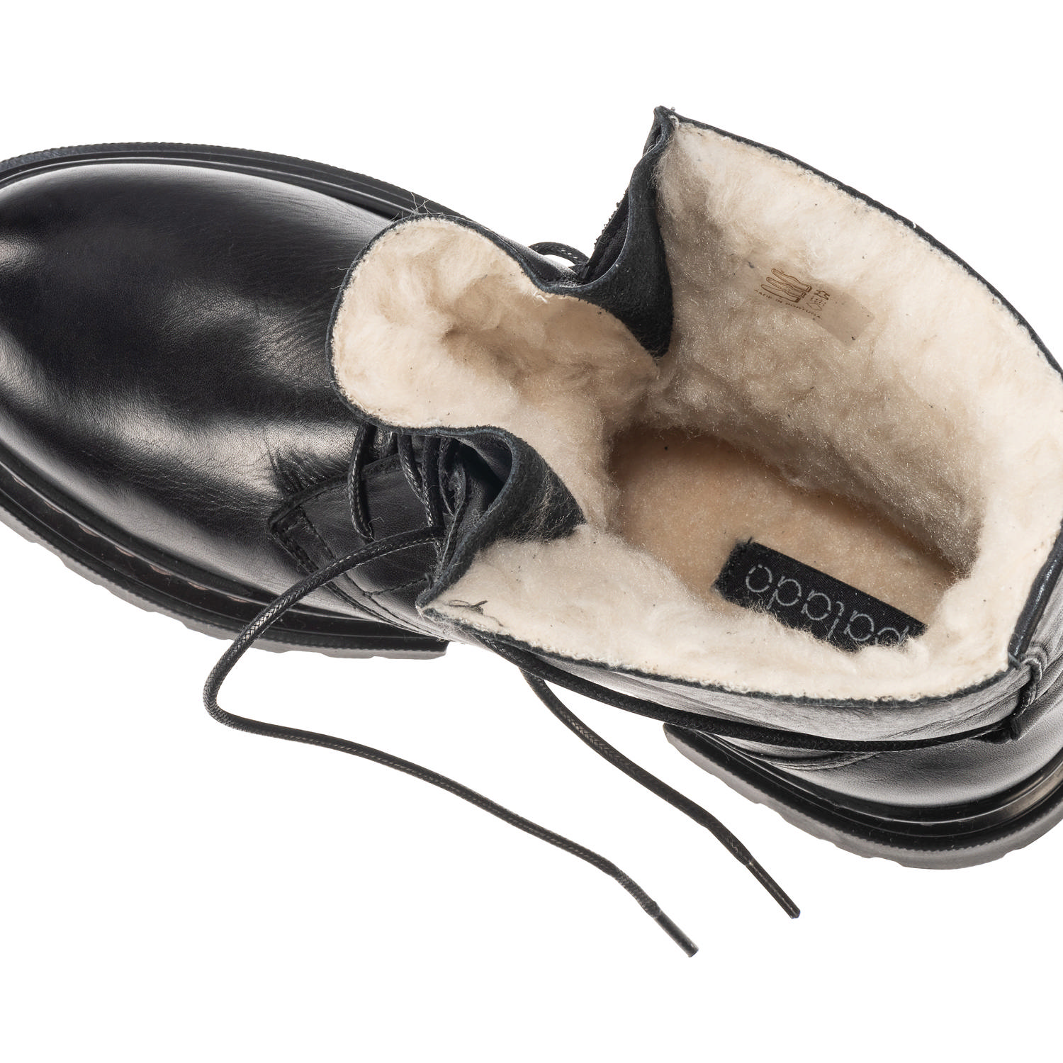 Palado Kasos Block, Schnürstiefel, Damen, Schwarz