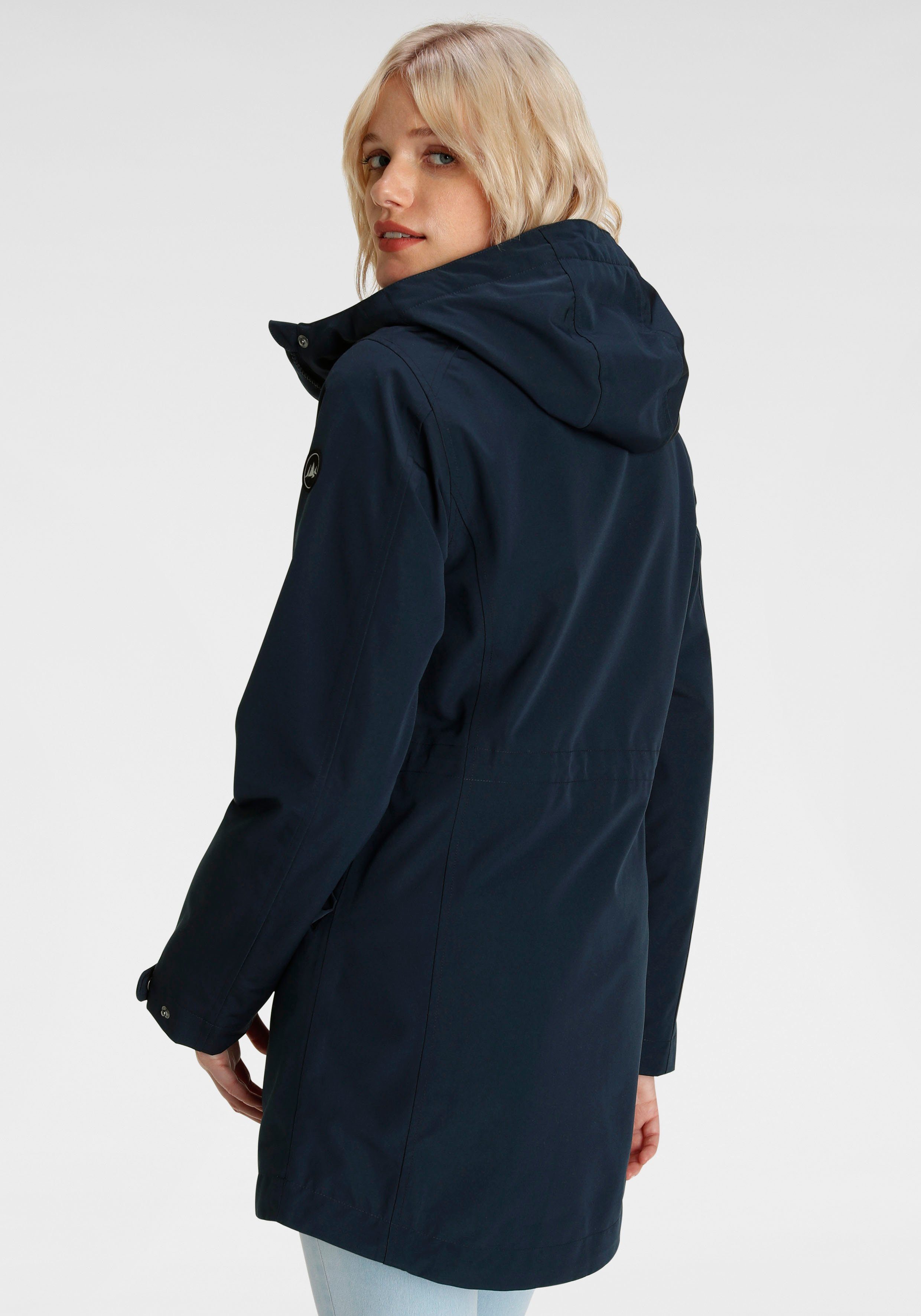 Polarino Outdoorjacke mit versiegelten Nähten
