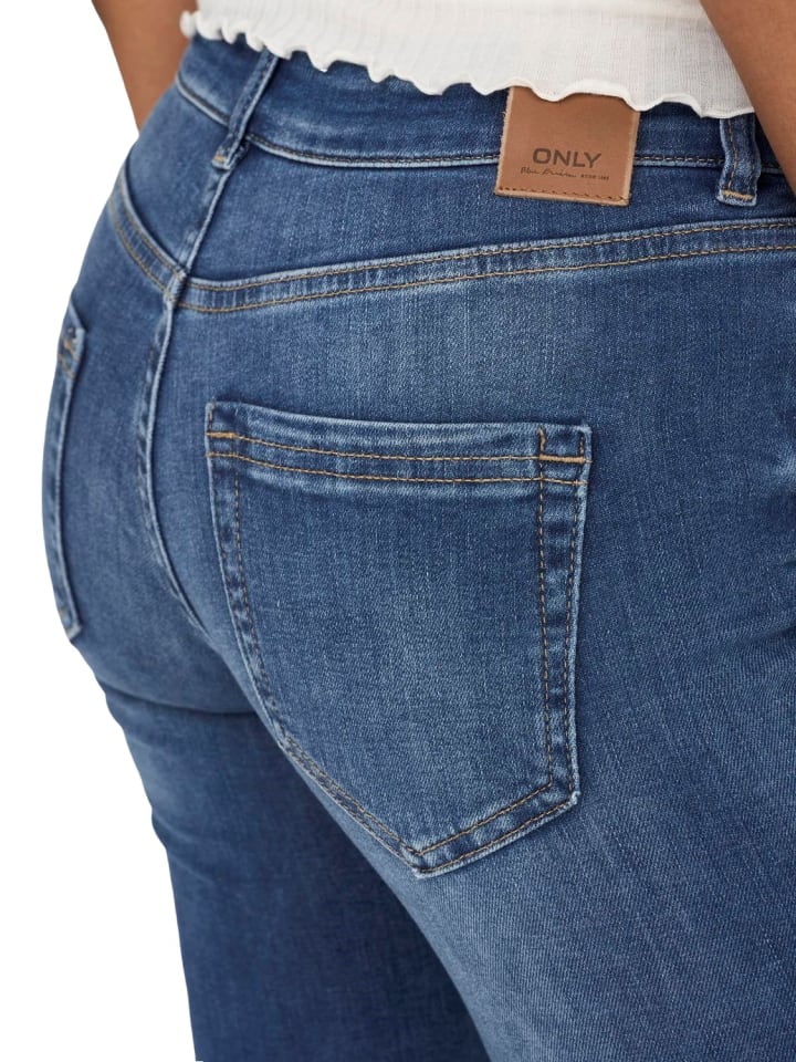 ONLY Jeans ONLBLUSH MID FLARED REA1319 flared in Blau günstig kaufen