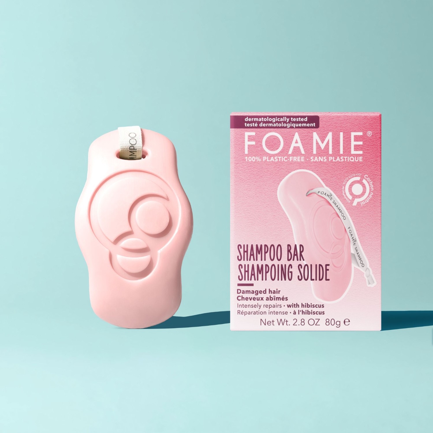 FOAMIE Hibiskiss čvrsti šampon