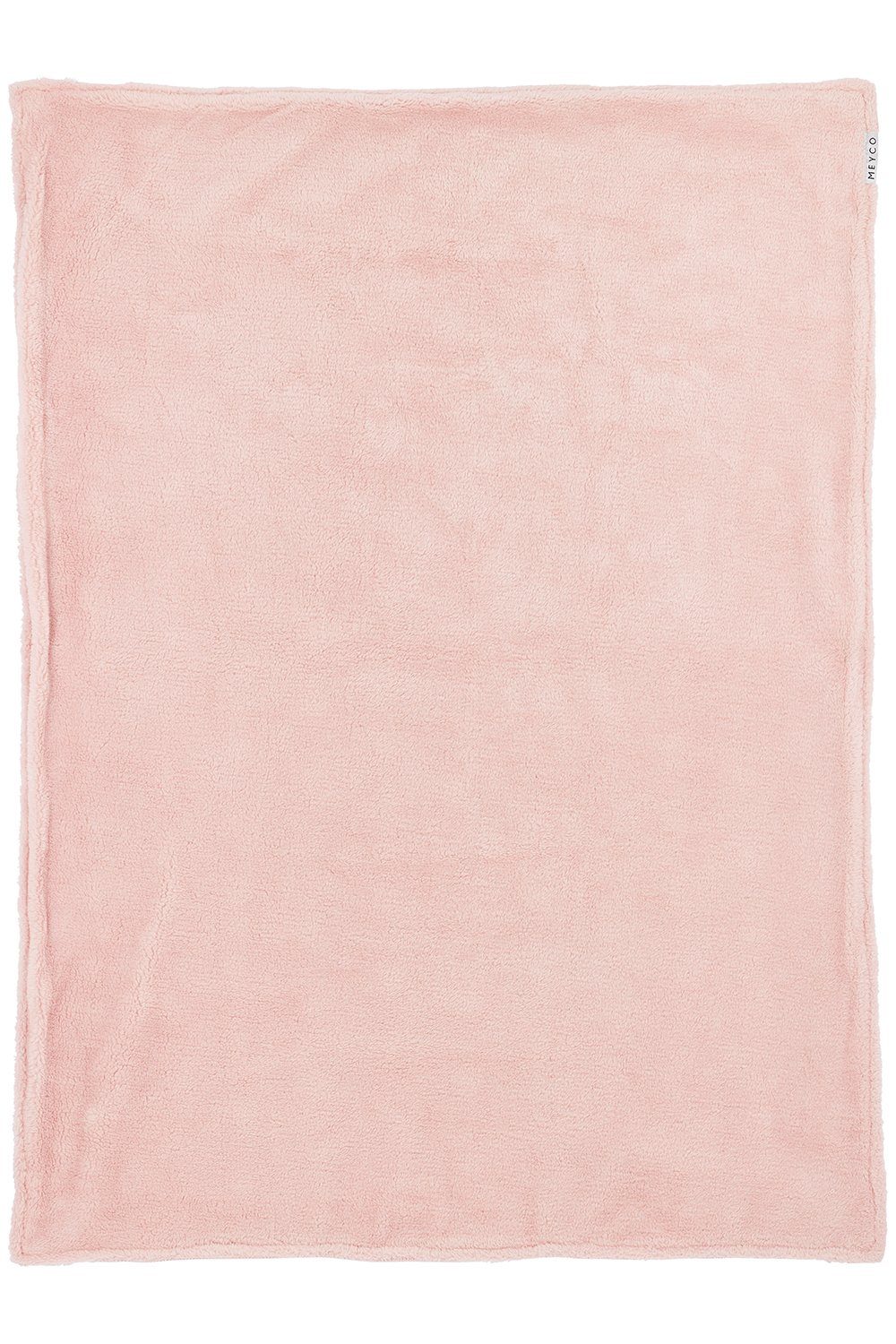 Babydecke Mini Knots teddy Soft Pink, Meyco Baby, 75x100cm