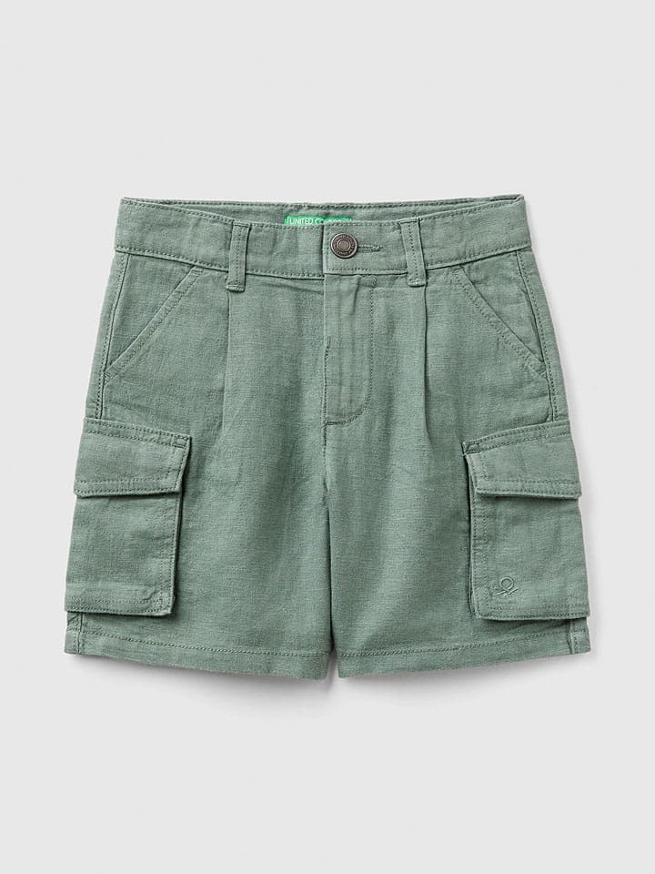 Benetton Bermudas in Oliv günstig kaufen