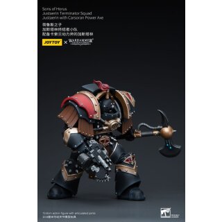 Warhammer: The Horus Heresy Actionfigur: Sons of Horus Justaerin Terminator Squad - Justaerin with Carsoran Power Axe