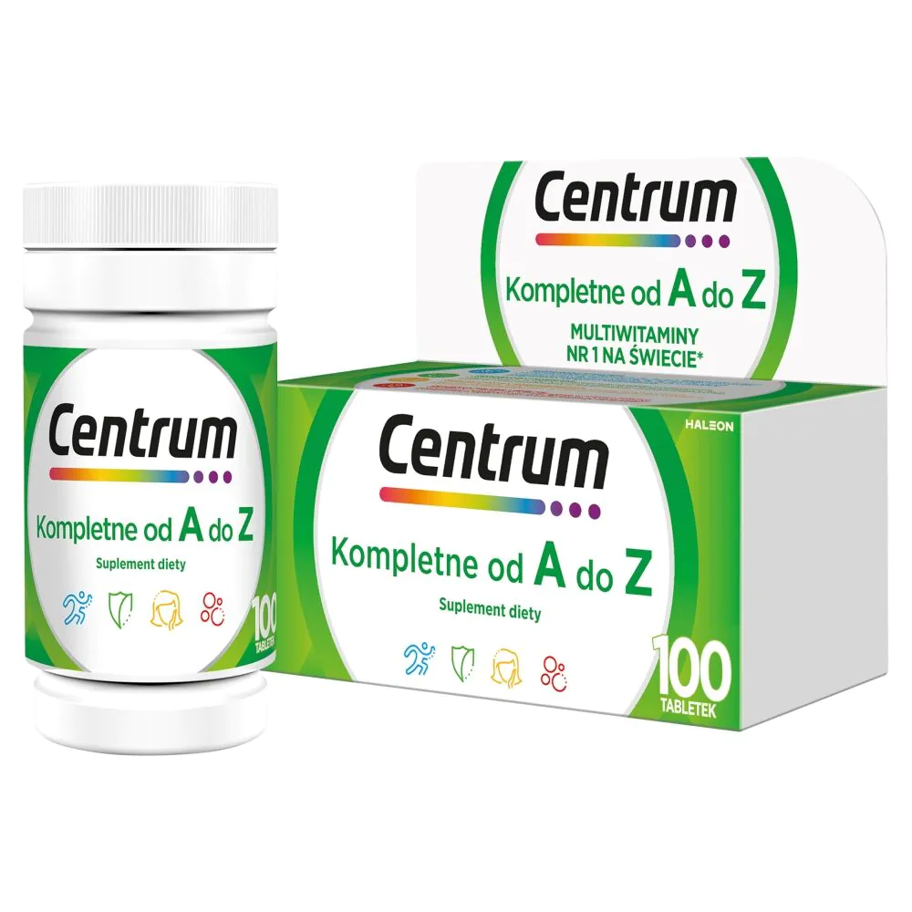 Kompletan centar od A do Ž, set vitamina i minerala, 100 tableta