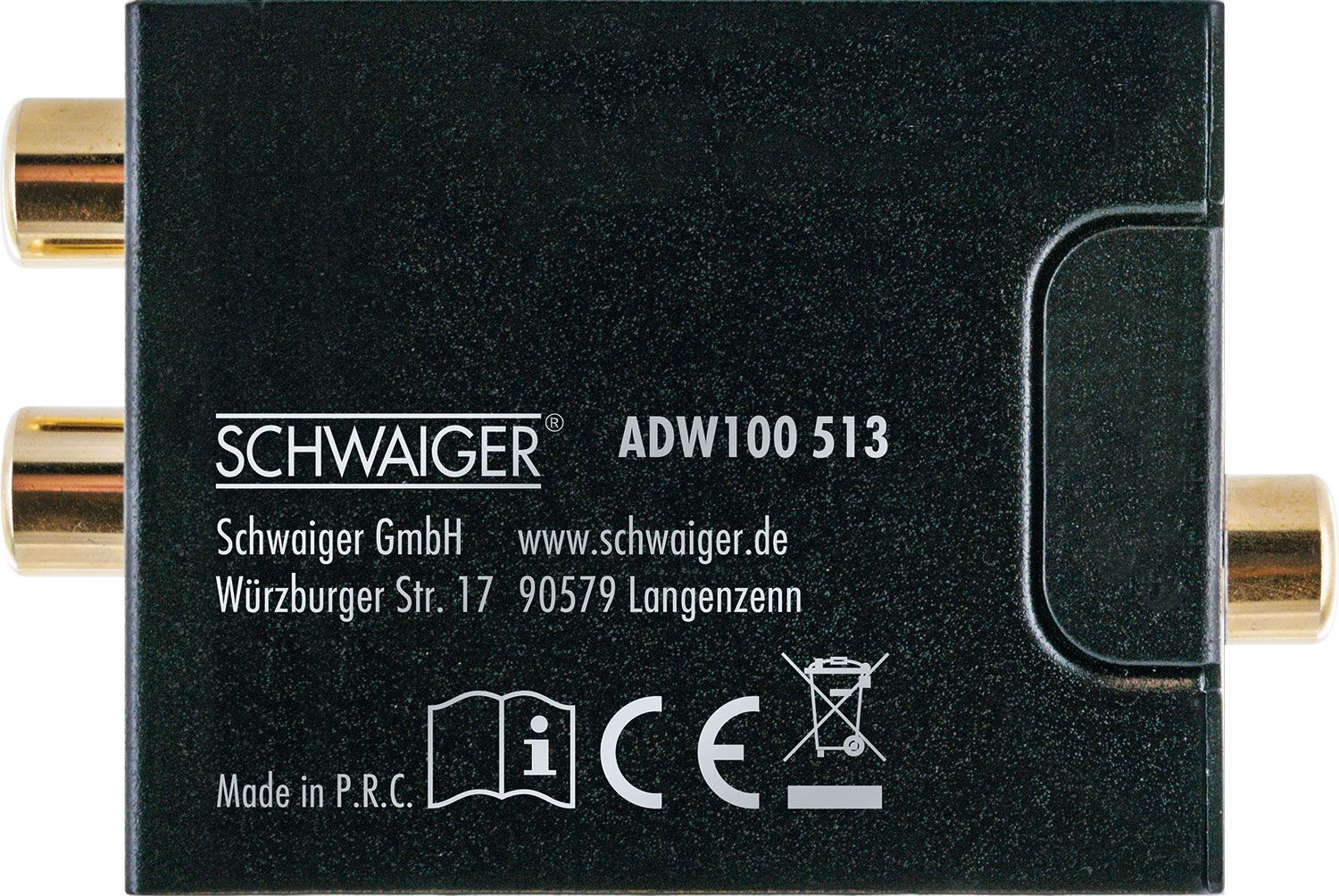 Schwaiger ADW100 513 Analog-Digital Audio Konverter