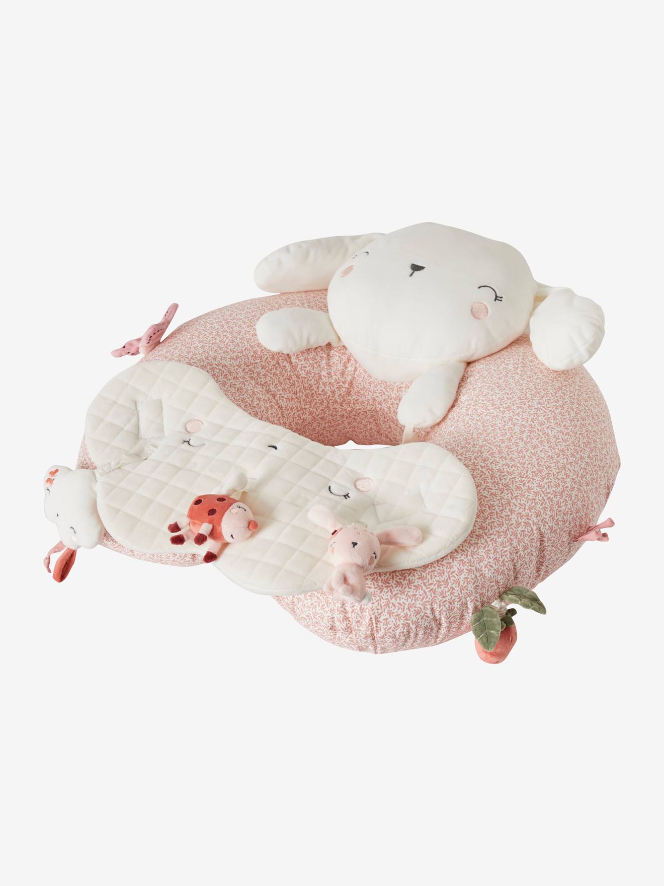 Coussin bébé des découvertes amis de la forêt