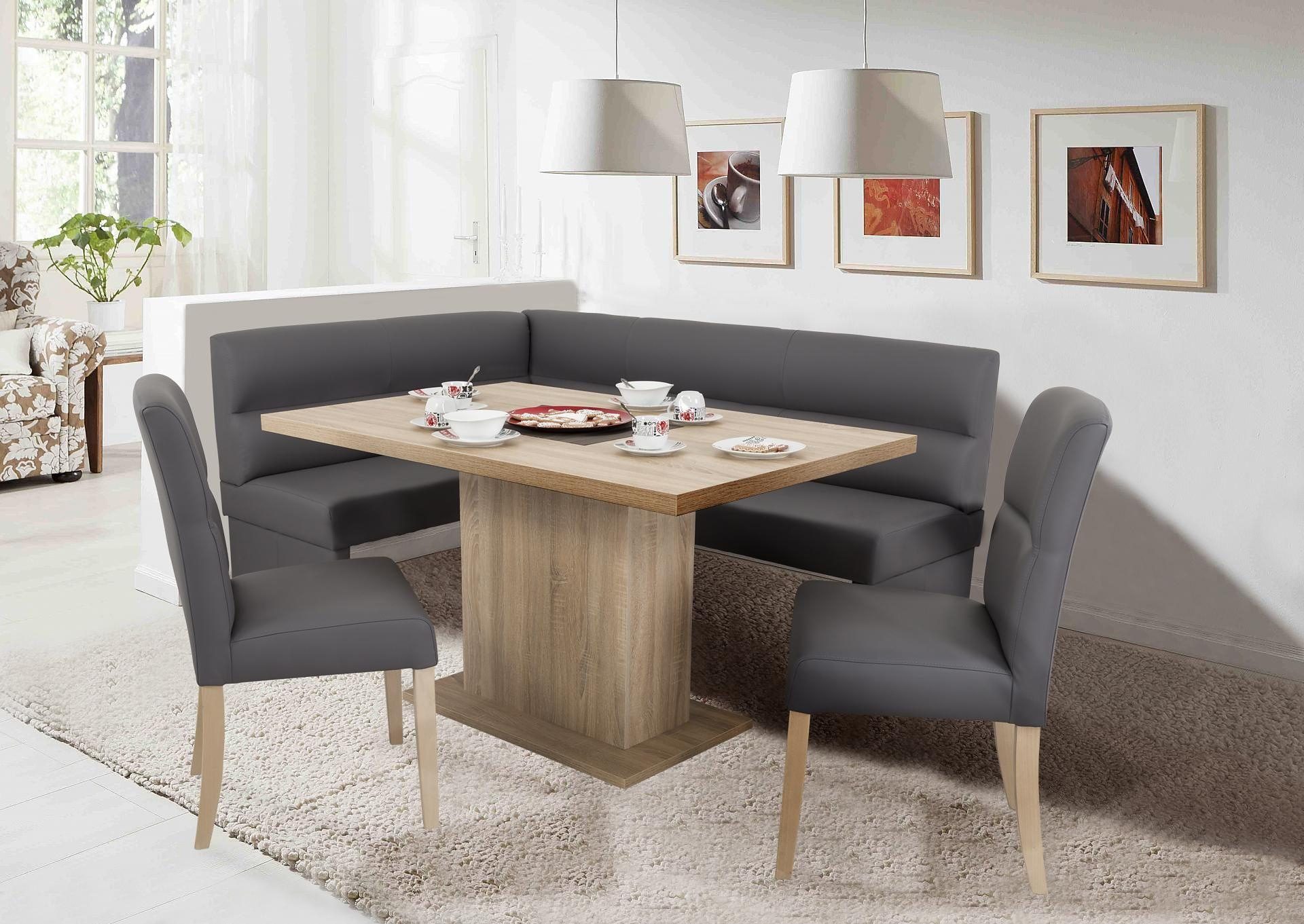 Home affaire Säulen-Esstisch Cross, Breite 136 cm