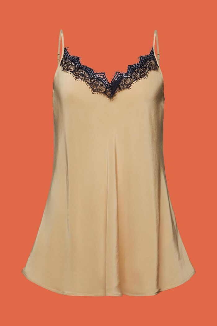 Camisole mit Spitze