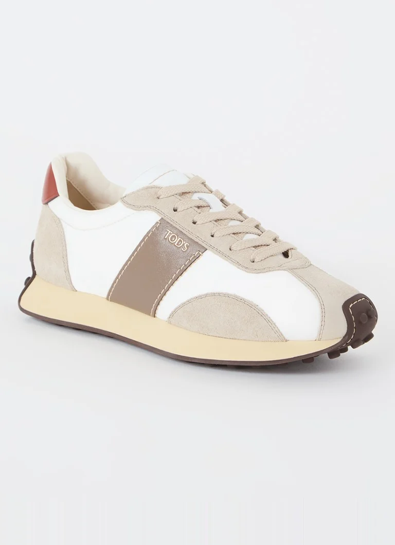 Teniși Tod's Sportivo Active cu detalii din piele întoarsă