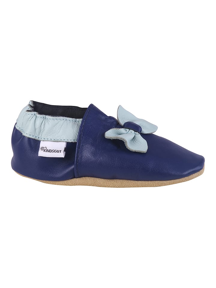 Kindsgut Leder-Krabbelschuhe 