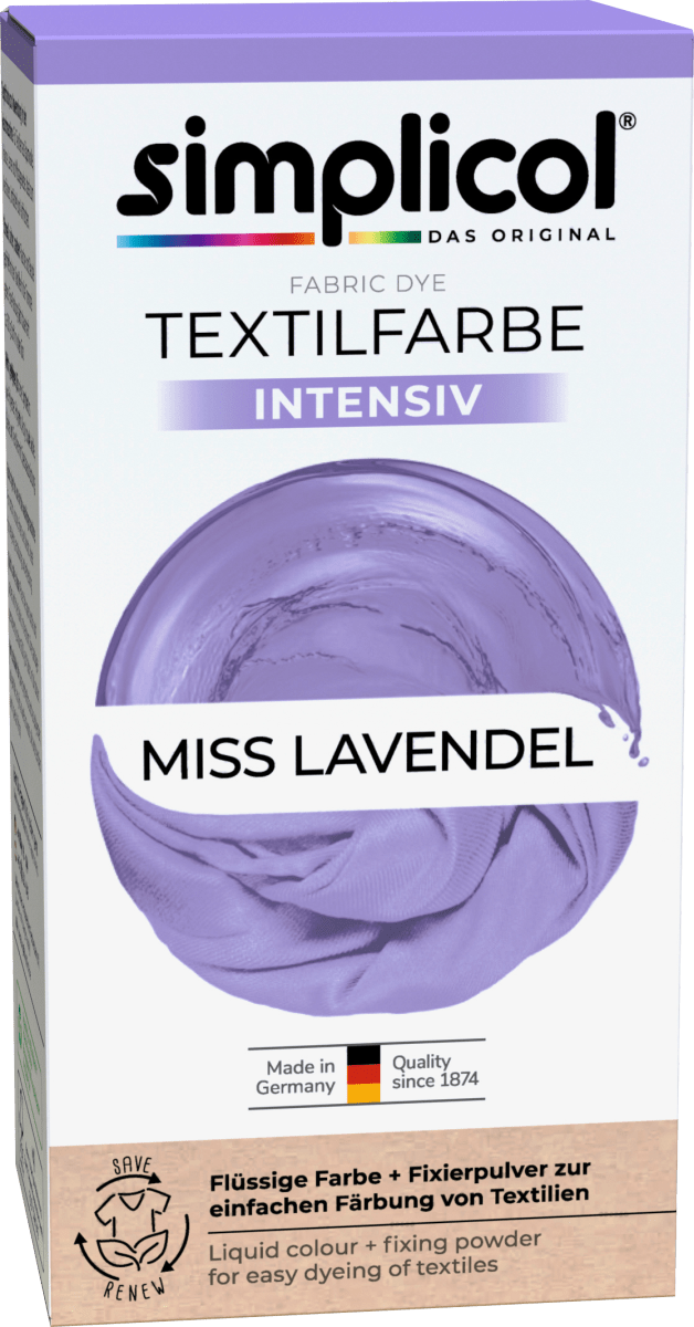 Textilfarbe intensiv Miss Lavendel, 1 St