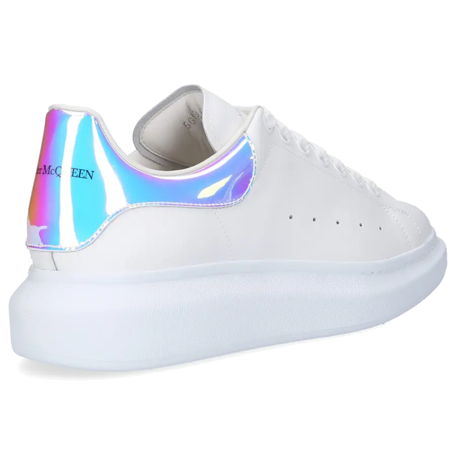 Alexander McQueen - Sneaker low LARRY Kalbsleder - weiß
