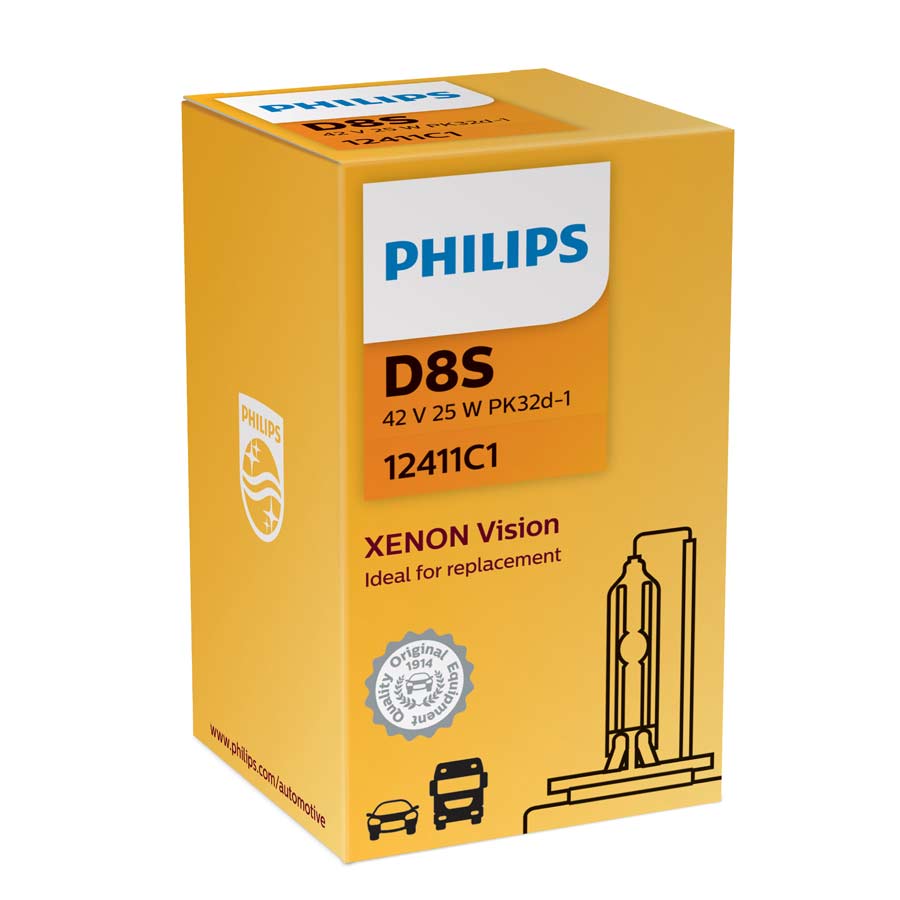 Philips Vision D8S-Xenonlampe, 1 Stück - ATU