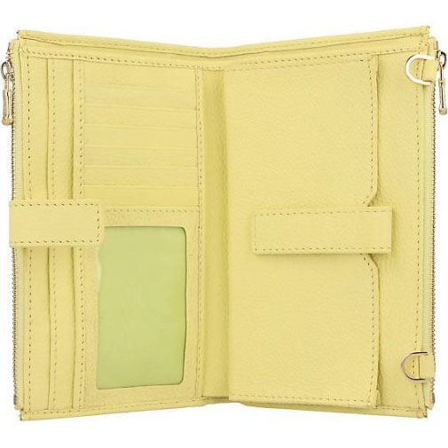 Patrizia Pepe Clutch Geldbörse Leder 18.5 cm