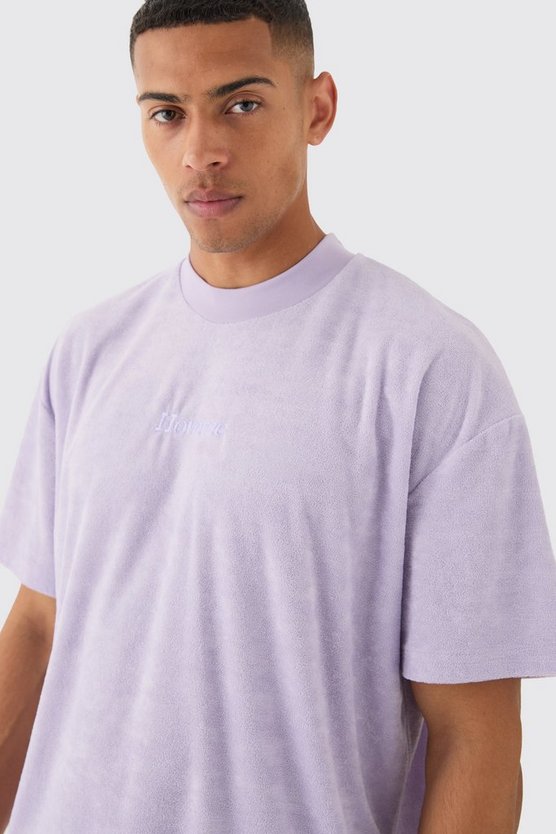 Oversize Frottee Homme T-Shirt & Shorts