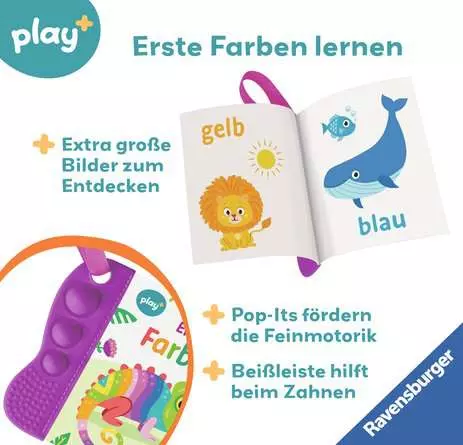 Play+ flip&pop: Erste Farben