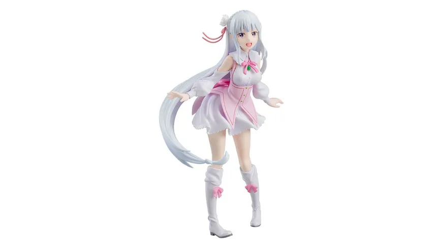 Re: Zero Starting Life in Another World PVC Statue Pop Up Parade Emilia: Memory Snow Ver. 17 cm, Anime Figur