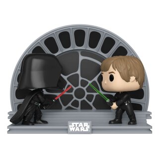Star Wars Return of the Jedi 40th Anniversary POP Moment! Vinyl Figuren 2er-Pack - Luke vs Vader