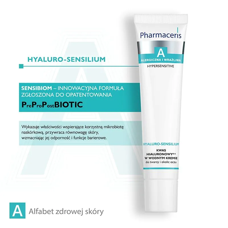 Pharmaceris A Hyaluro-Sensilium krema za lice s hijaluronskom kiselinom na bazi vode