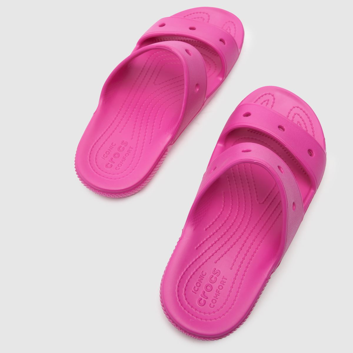Crocs Classic kétpántos szandál rózsaszínben