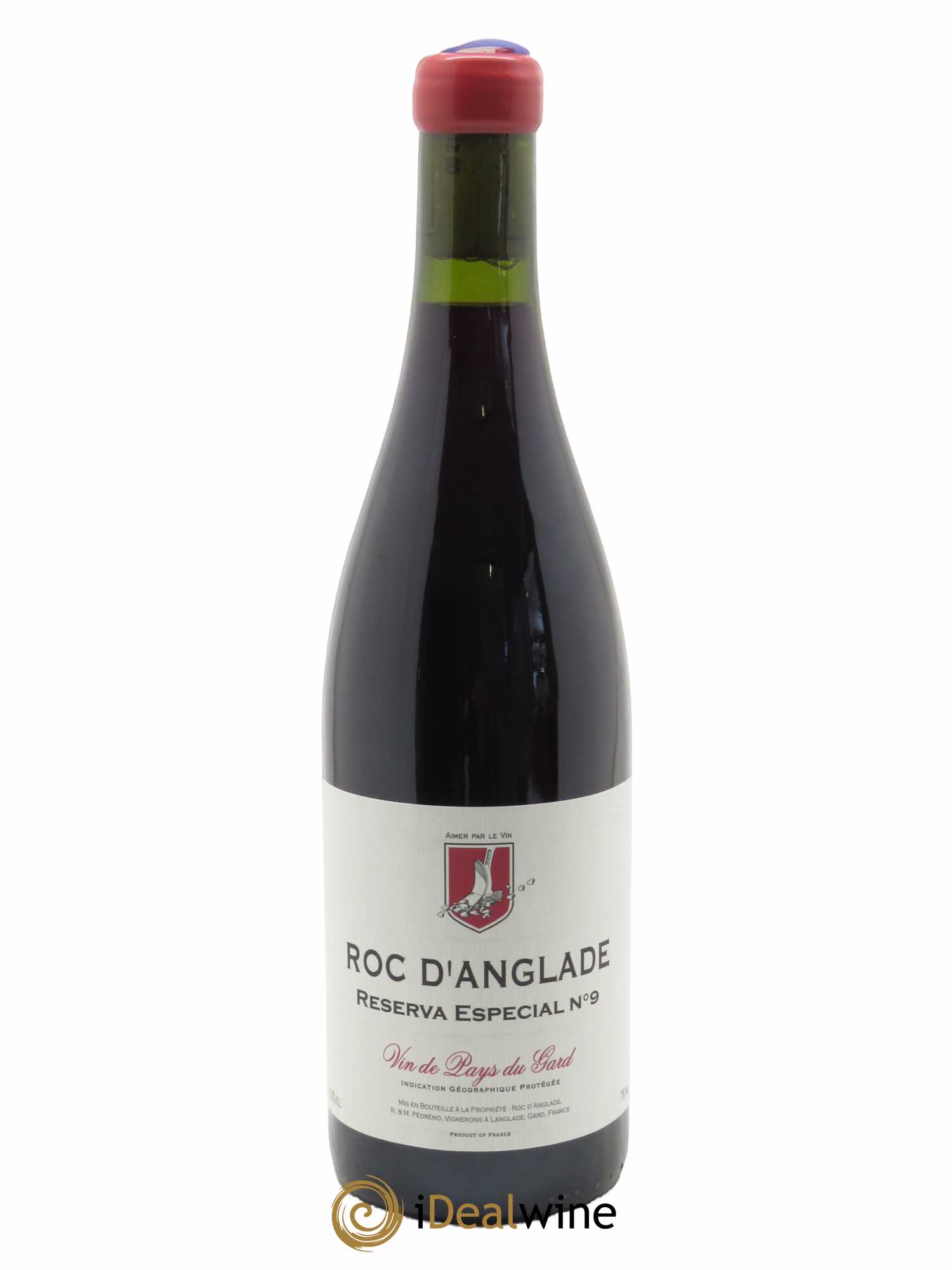 IGP Pays du Gard Roc d'Anglade Réserva Especial N°9 Rémy Pédréno   - Lot de 1 Bouteille