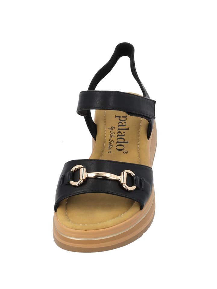 palado Riemchensandalen in BLACK günstig kaufen