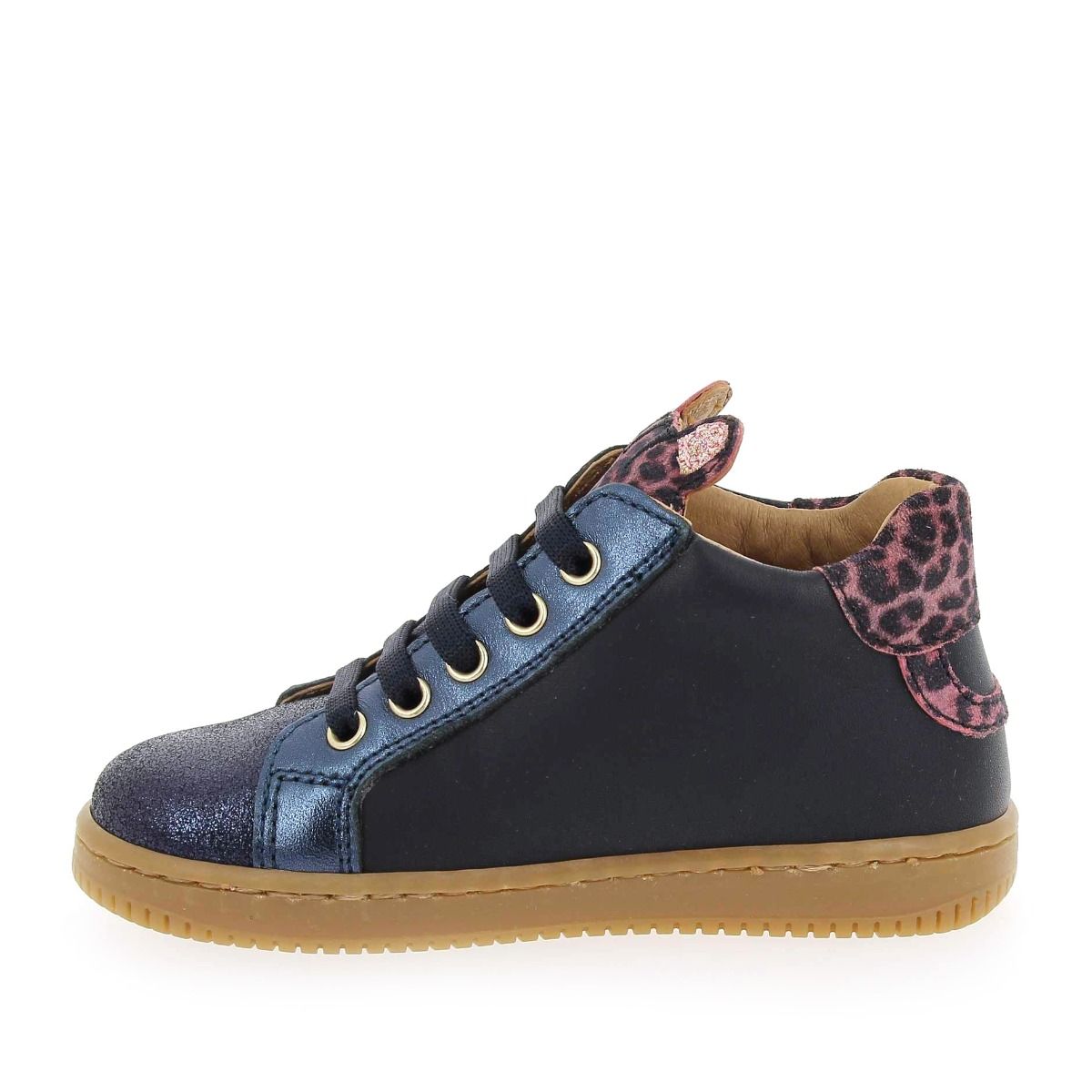 Babybotte  FLEOPARD - marine rose