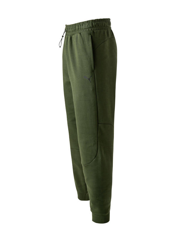 PUMA, Jogpants, Baumwolle, grün