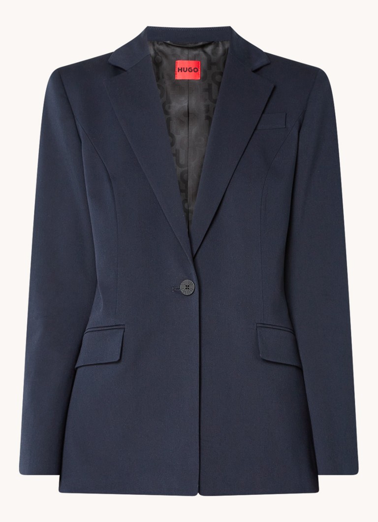 Sacou Hugo Boss Amegan cu buzunare cu clapă