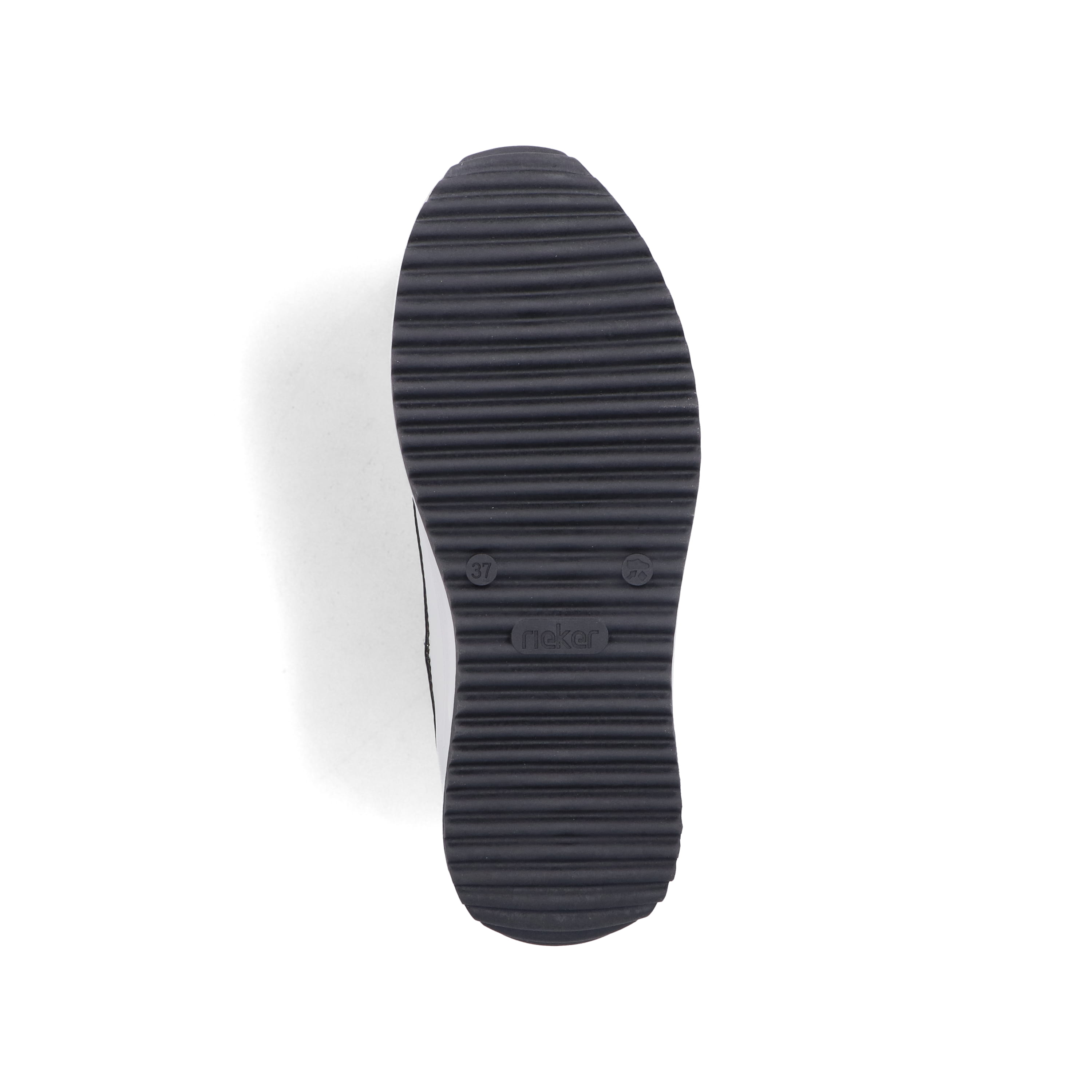 Rieker Damen Sneaker High tiefschwarz